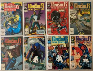 Punisher  War Journal lot #3-64 Marvel 37 diff (average 6.0 FN) (1989 to 1994)