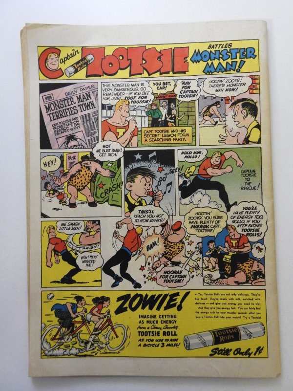 Police Comics #43 (1945) W/The Human Bomb! Gorgeous VG Condition!