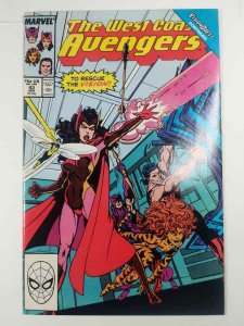 West Coast Avengers #43 VF 1989 Marvel Comics C94A