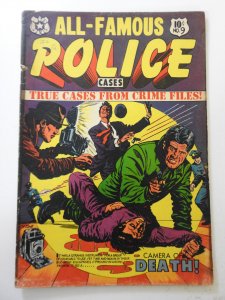 All-Famous Police Cases #9 VG Condition! see description L. B. Cole Art!