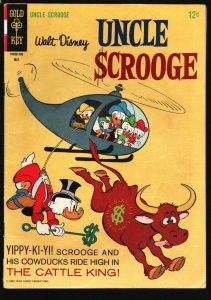 Uncle Scrooge #69 1967-Gold Key-Carl Barks art-Walt Disney -Gyro Gearloose-VG+