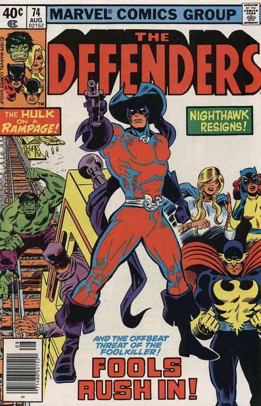 Defenders, The #74 FN ; Marvel | August 1979 Foolkiller Hulk