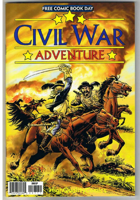 CIVIL WAR ADVENTURE, FCBD, NM, Gator Bait, Rebels, 2011