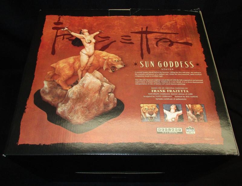 Frank Frazetta Sun Goddess Statue Limited Edition #243/2000