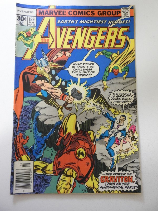 The Avengers #159 (1977) FN Condition