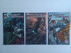 Transformers Vol.3 #1 2 3 4 5 & 7 - Dreamwave - 2004 - NM