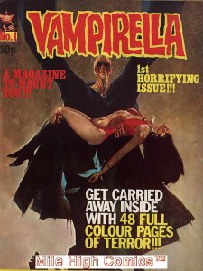 VAMPIRELLA  (MAGAZINE) (U.K.) (1972 Series) #1 Good