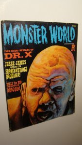 MONSTER WORLD 8 *SOLID COPY* FRANKENSTEIN DR. X DRACULA FAMOUS 1964