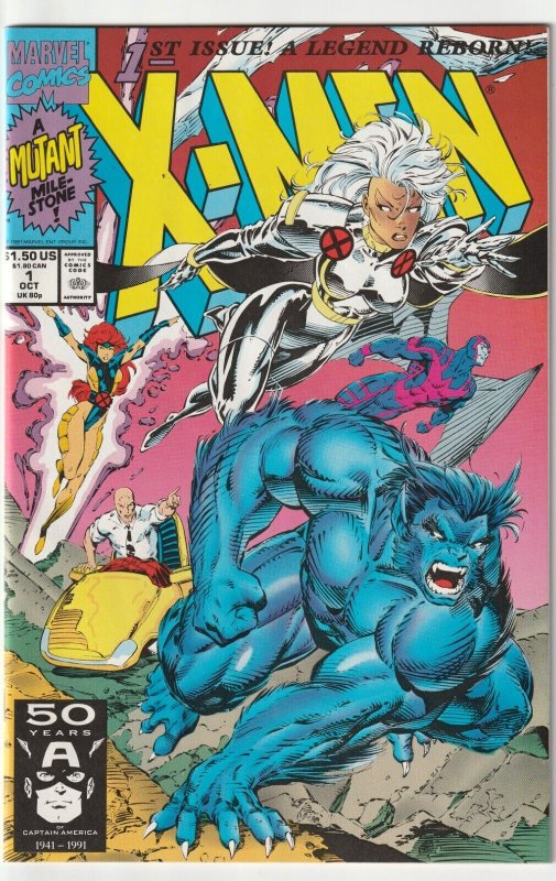 X-Men # 1 Storm Cover NM Marvel 1991 [E6]