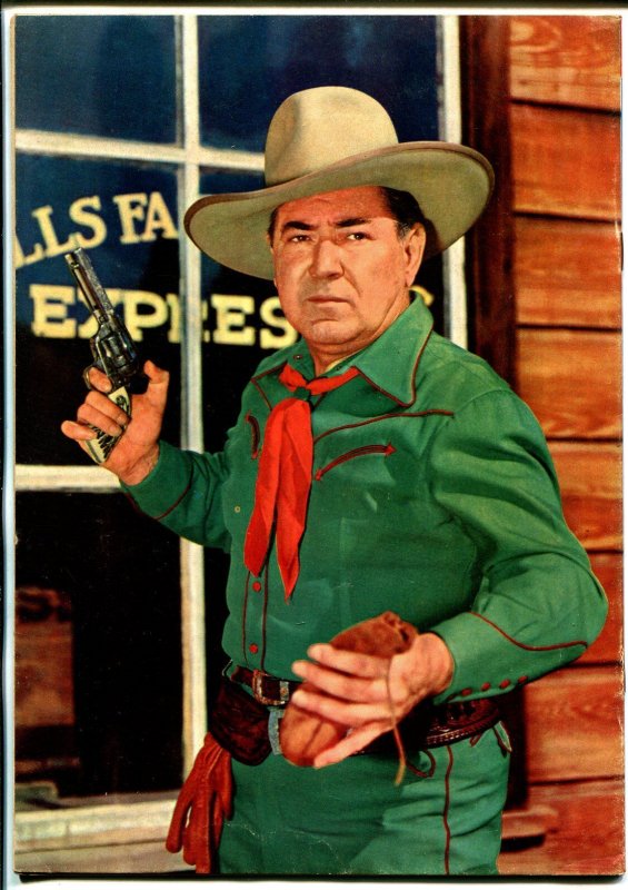 Johnny Mack Brown-Four Color Comics #618 1955-Dell-photo cover-B-Western-VF