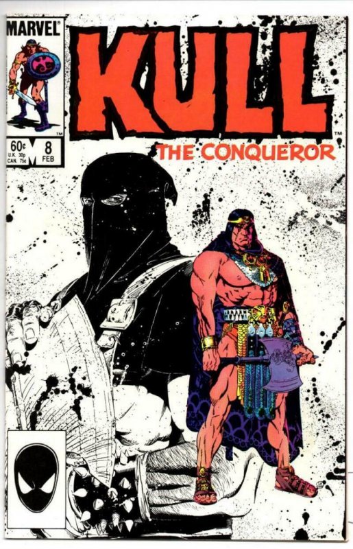 KULL the CONQUEROR #8 VF/NM Robert E Howard Buscema 1984 1985 Warrior King