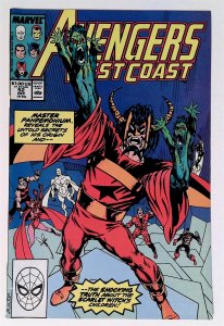 Avengers West Coast #52 (Dec 1989, Marvel) 7.5 VF-