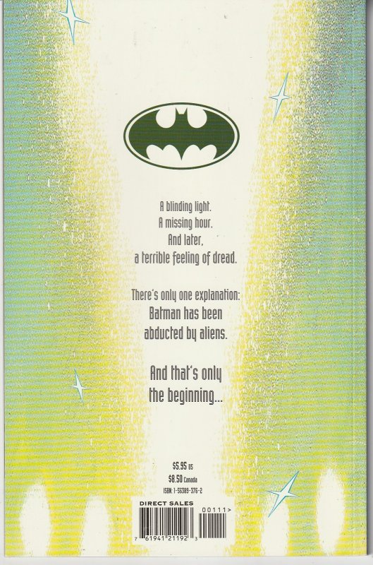 Batman – The Abduction One Shot Alien Abduction - Batman Style !