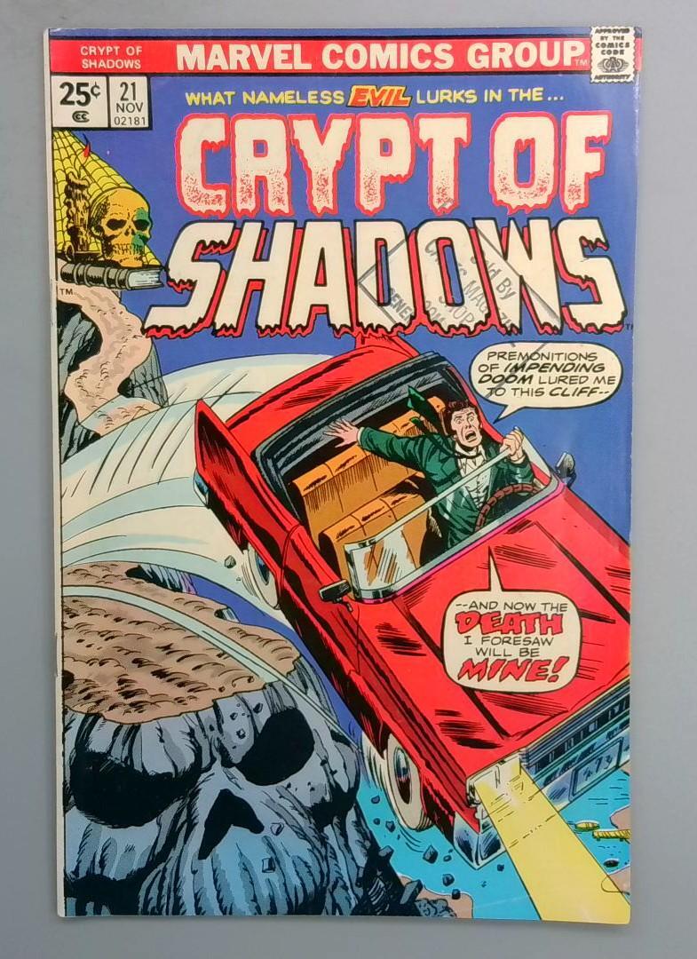Crypt of Shadows #21, Marvel Comics, 1973 SN1