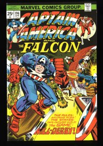 Captain America #196 VF+ 8.5