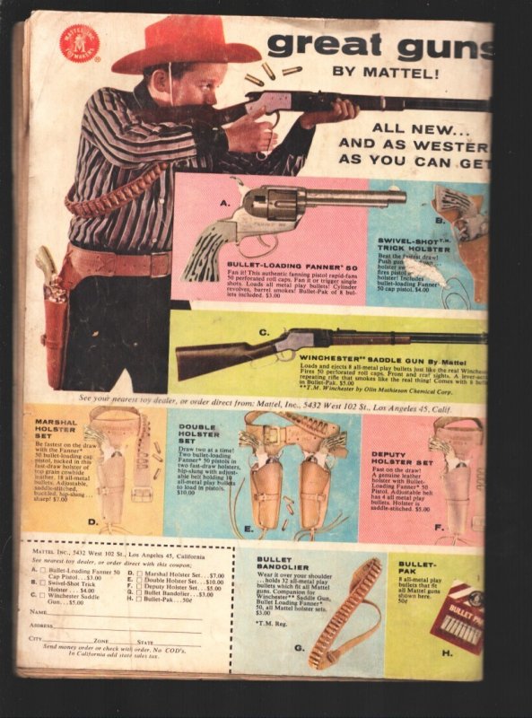 Tonto #33  1958 - Dell  -G/VG - Comic Book