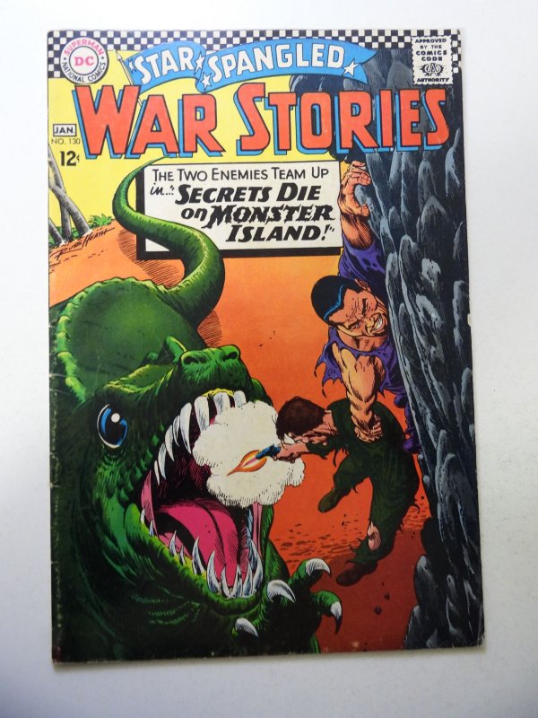 Star Spangled War Stories #130 (1967) FN+ Condition
