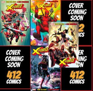 X-FORCE #1 CVR A-F + FOIL SET OF 7 (PRESALE 7/31/24)