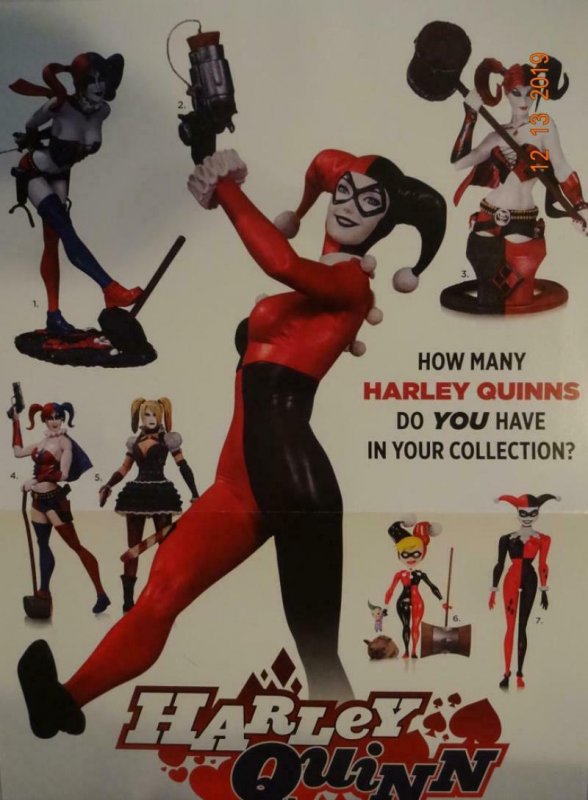 HARLEY QUINN  Promo Poster, 11 x 17, 2014, DC, Unused more in our store 352