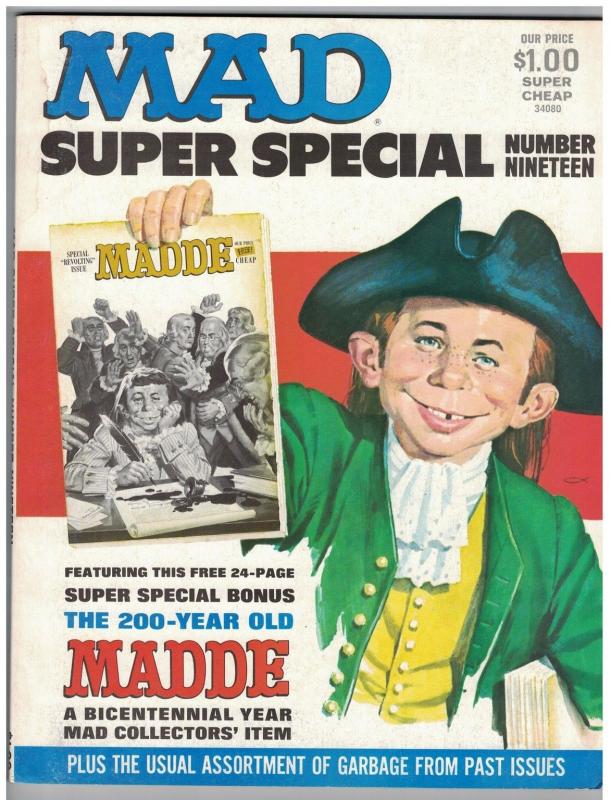 MAD SPECIAL (1976) 19 VG 200 YR OLD MADDE BOOK
