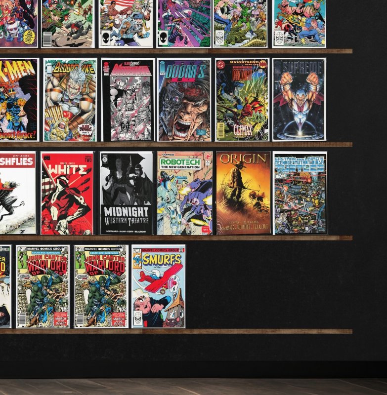 Huge Lot 140+ Comics with Marvel Tales, X-Men, The Flash, Superman & More!