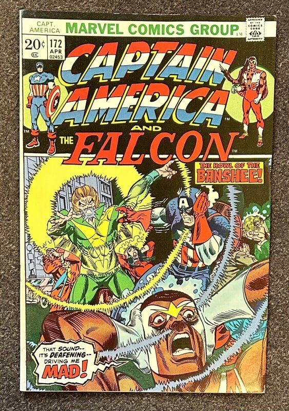 Captain America + Falcon #172 VF Includes MVS 1974
