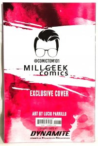 SIRENS GATE #1 ComicTom101 Lucio Parillo Virgin Variant Cover (Dynamite 2022)