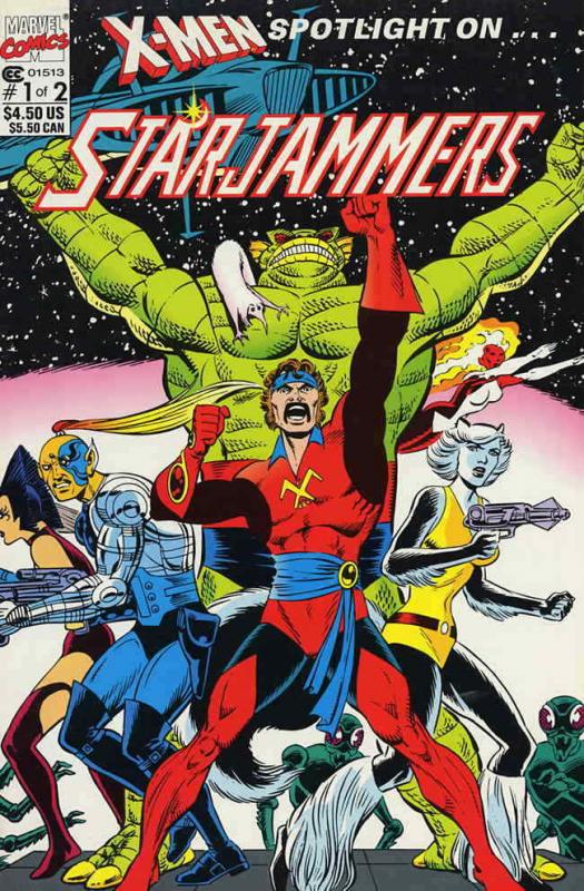 X-Men Spotlight On…Starjammers #1 VF; Marvel | save on shipping - details inside