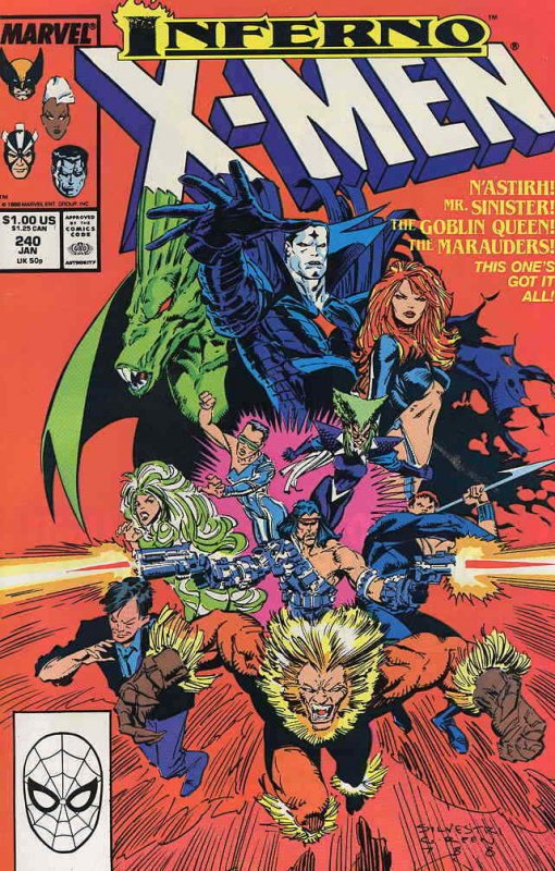 Uncanny X-Men, The #240 VF/NM; Marvel | save on shipping - details inside