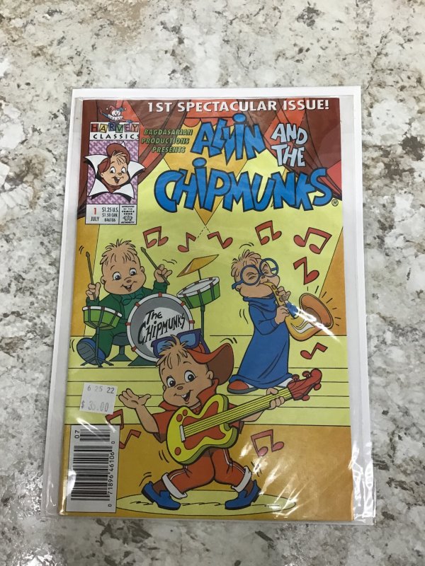 Alvin And The Chipmunks 1 1992 Comic Books Modern Age Harvey Hipcomic 