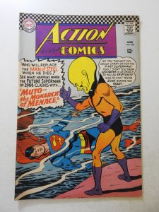 Action Comics #338 (1966) VG+ Condition ink fc