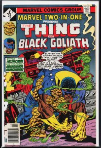 Marvel Two-in-One #24 (1977) Black Goliath