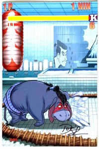 DO YOU POOH? POOH FIGHTER STREET FIGHTER E YO HONDA VIRGIN VARIANT SIGNED.