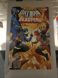 DC Marvel BATMAN DEADPOOL #1 Cvr A DC Comics 2025 NM