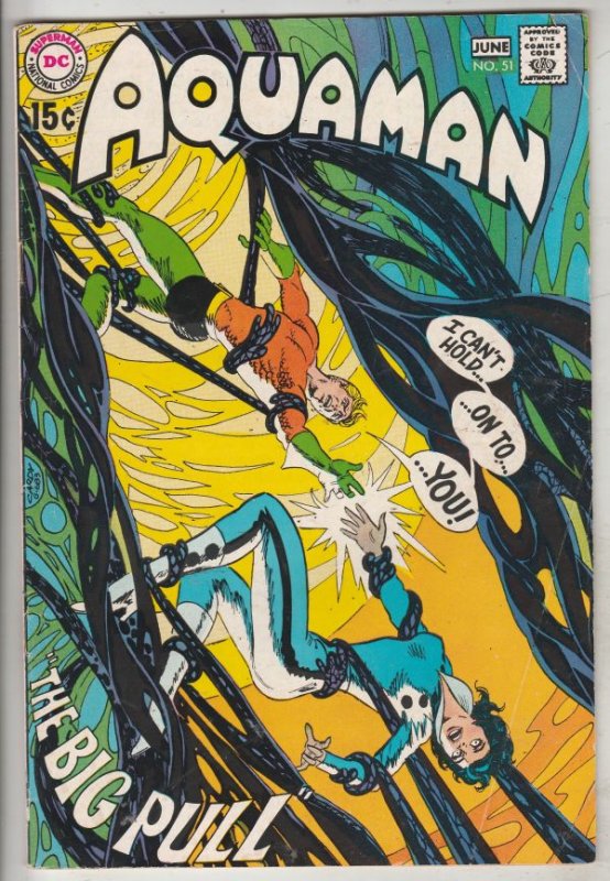 Aquaman #51 (Jun-70) FN/VF Mid-High-Grade Aquaman, Aqualad, Mira