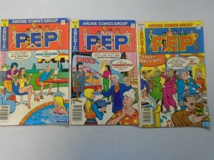 Bronze age Archie Comics PEP lot 27 different avg 5.0 VG FN