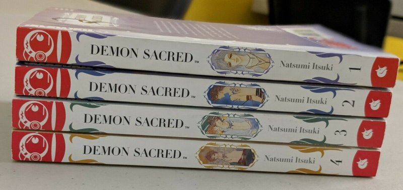 Demon Sacred Vol 1-4 Full Set (TokyoPop, 2010) Natsumi Itsuki 1 2 3 4 