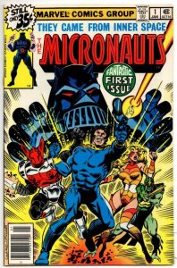 MICRONAUTS #1, VF, HomeWorld, Inner Space, Marvel, 1979 more Marvel in store 
