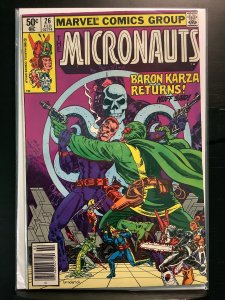Micronauts #26 Newsstand Edition (1981)