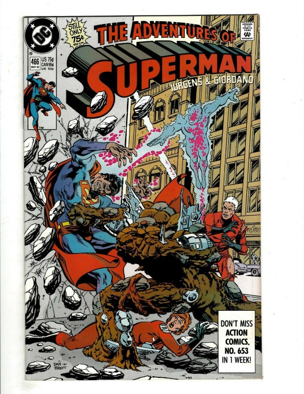 15 Adventures of Superman DC Comics 466 467 468 469 470 471 472 473 475 + HG1