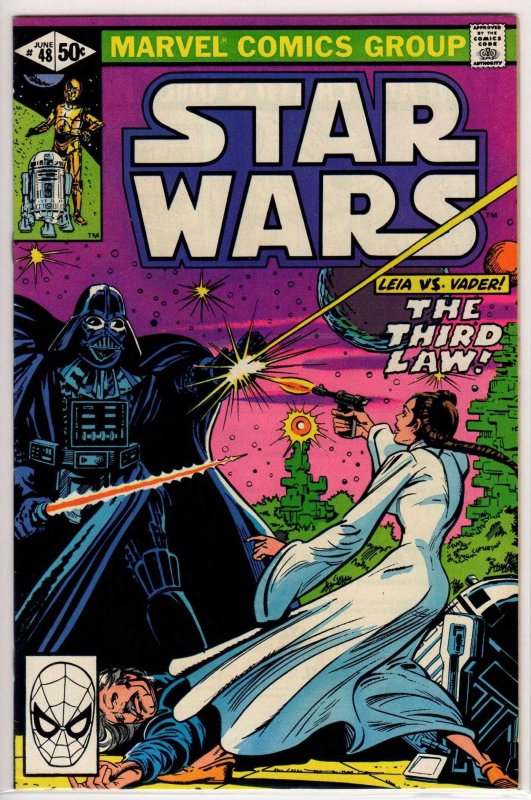 Star Wars #48 Direct Edition (1981) 7.5 VF-