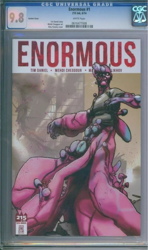 215 Ink Enormous #1 CGC 9.8 Variant Cover