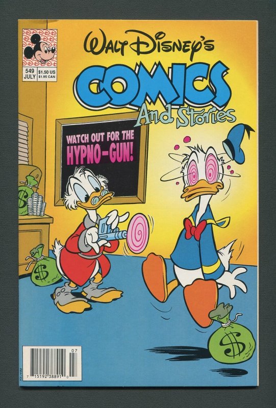 Disney's Comics & Stories #548 #549 #550 / VFN-NM SET (1st Disney Comics...
