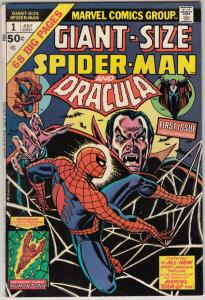 Giant-Size Spider-Man and Dracula #1 (Jul-74) NM- High-Grade Spider-Man