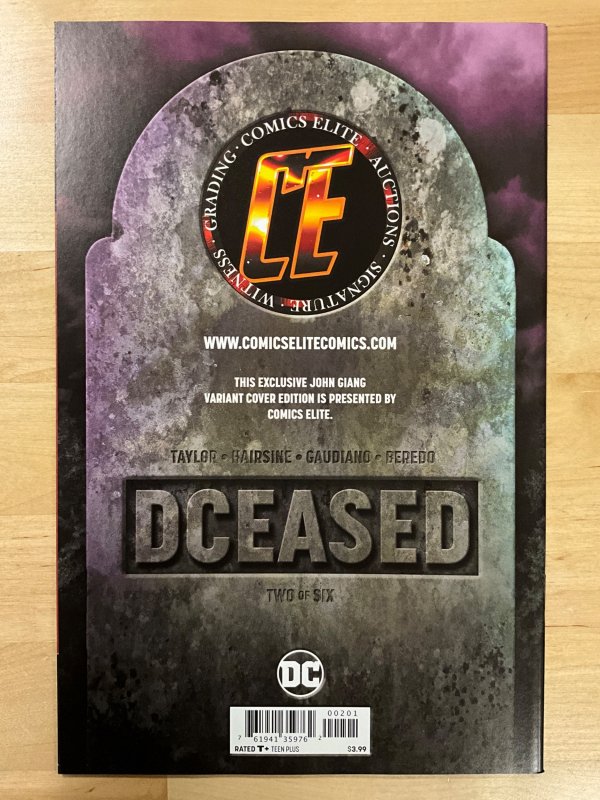 DCeased #2 Comics Elite Cover B (2019)