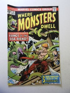 Where Monsters Dwell #37 (1975) FN Condition