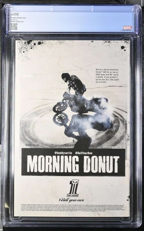 Secret Wars 1 CGC 9.8 Skottie Young Variant Cover