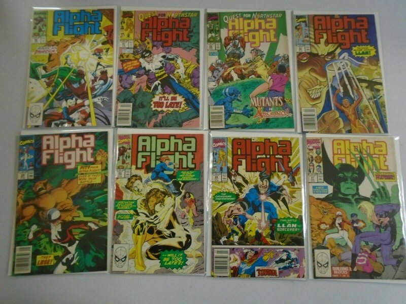 Alpha Flight lot 43 different from #57-100 8.0 VF (1987-91 1st series)