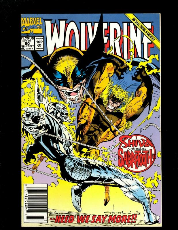  Lot of 12 Wolverine Marvel Comics #47 47 48 49 50 51 53 54 60 61 65 66 HY7