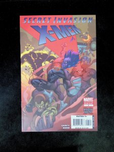 Secret invasion X-Men #1B  MARVEL Comics 2008 VF/NM  Dodson Variant